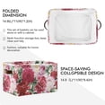 thumbnail image 5 of Injueey Cesta rosa ideal para regalar Cesta de almacenamiento con cerezas de Snoopy Cesta de Galentines Bolsa de regalo con lazo Capacidad de Almacenamiento y organización del hogar, 5 of 5