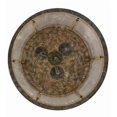 thumbnail image 5 of Meyda 155290 14 in. Antencio Pendant, Ash & Clear Seedy Glass, 5 of 7