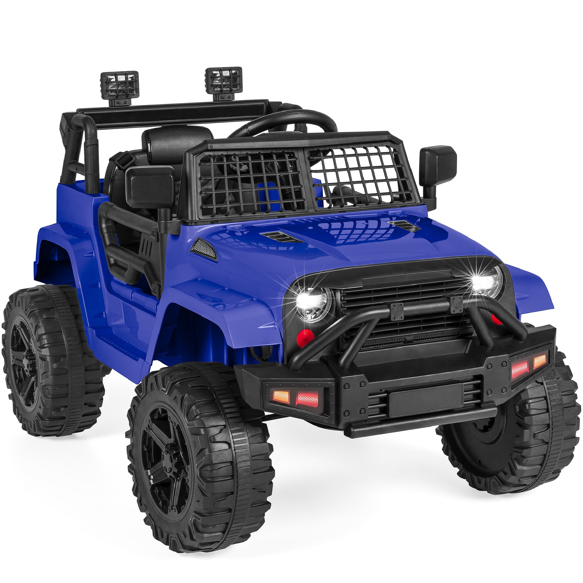 Blue 12V 3 Speed Kids Ride on Car Electric Battery Wheel Remote Control Jeep USA 