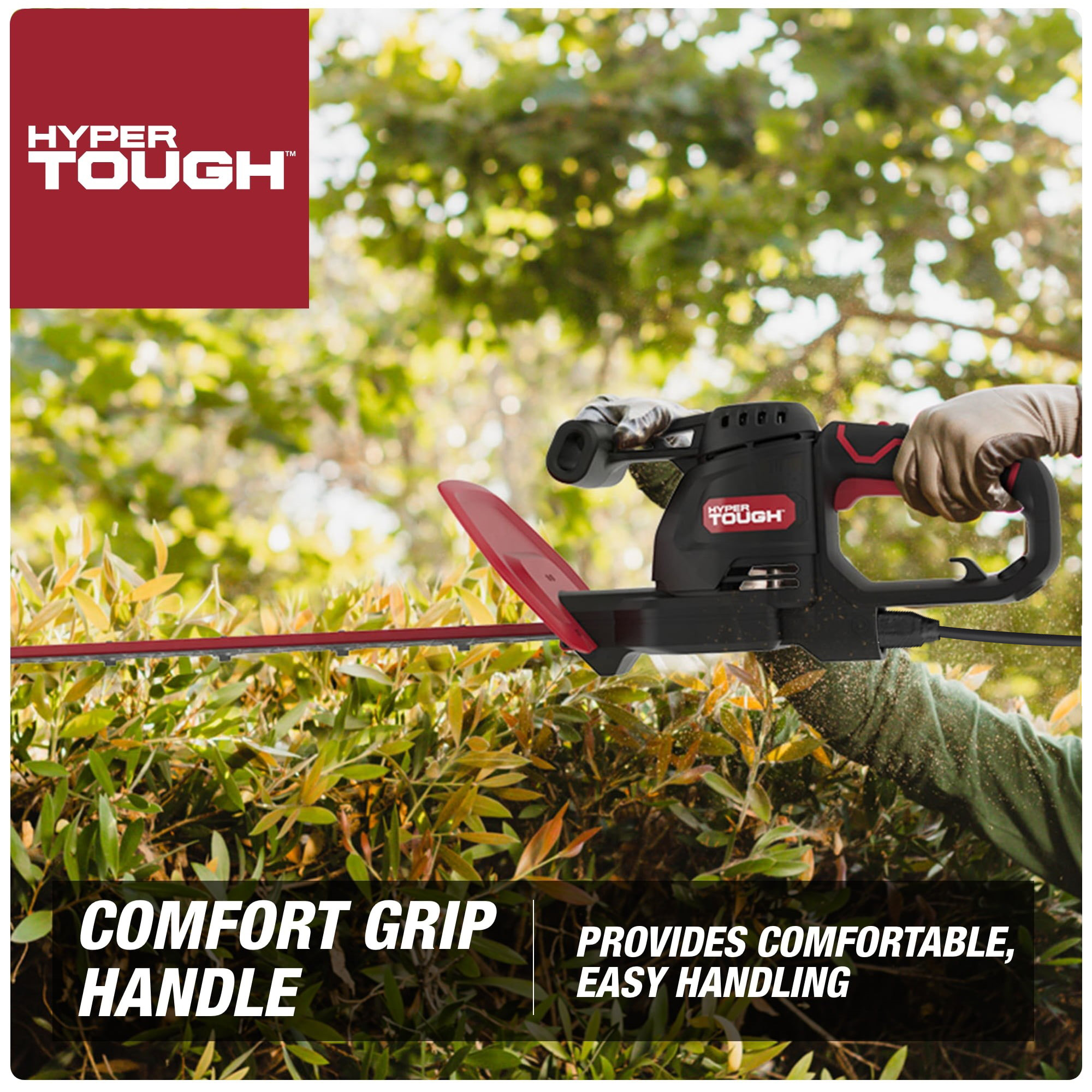 Hyper Tough 20-Inch Corded Electric Hedge Trimmer, HT21 photo 7
