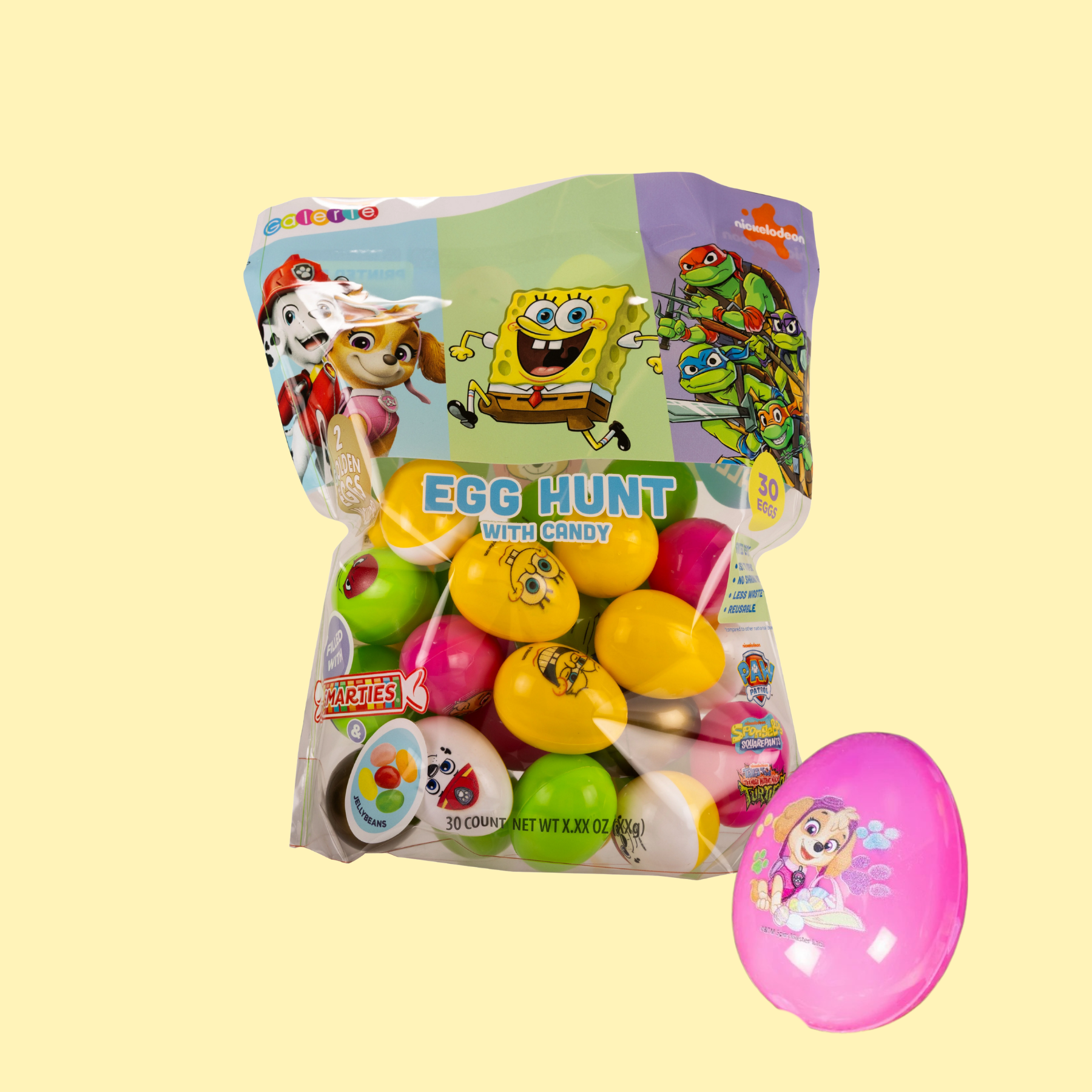 Nickelodeon mix 30ct egg bag with candy