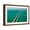 Brown Frame, variant on Art.com Aerial View Looking West along the Seven Mile Bridge of Us1 to the Florida Keys Stretched Canvas Print Wall Art by FloridaStock, 18" x 12"