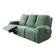 thumbnail image 1 of Nvzi Funda de sofá elástica de jacquard, funda de sofá reclinable de 3 plazas para sala de estar, fácil de instalar, lavable, protector de sofá para muebles (verde), 1 of 4