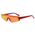 thumbnail image 3 of Gafas de sol Zulema Retro rectangulares Colores protección para Pya rojo, 3 of 7