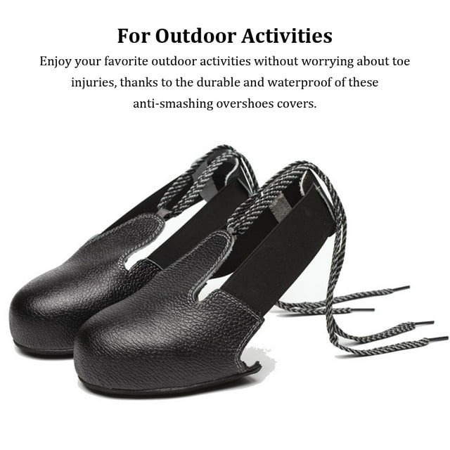 maskred Embouts en Acier Réutilisables pour Chaussures de Loisirs Durables et Fiables Noir Adapté comme Montré 1Ensemble