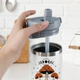 thumbnail image 6 of Mushroom Tumbler with Handle 30oz Vacuum Insulated Mushroom Cup with Lid and Straw Mushroom Gifts for Women Men, 6 of 6