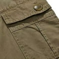 thumbnail image 3 of LNWUY (M-6XL) Big and Tall Men's Straight Leg Wide Leg Cargo Pants Casual Summer Solid Trendy Lightweight Loose Comfy Soft Slacks Gray XL, 3 of 4