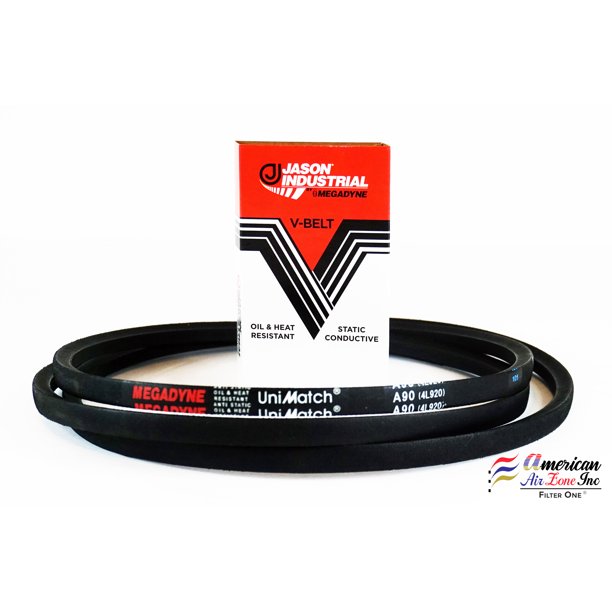 Megadyne Jason Industrial V Belt A90 4L920 (Pack of 1