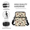 thumbnail image 7 of POLERO Crossbody Bag Halloween Skull Rose Pattern Zipper Closure Over Shoulder Wallet for Outdoor, Stretch Polyester Lightweight Crossbody Bags, 7 of 7