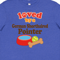 thumbnail image 4 of Inktastic German Shorthaired Pointer Loved by Youth T-Shirt, 4 of 5
