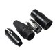 thumbnail image 5 of Conector de soldadura XLR de Conector de sonido de micrófono de 5 más 5 , carcasa de metal negro-adaptador de pl Baoblaze Conectores XLR Macho y Hembra, 5 of 8