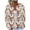 B Khaki, variant on Auroural Ladies Sweaters Long Sleeve V-Neck Sweaters for Women Plus Size Cardigan Button Up Ladies' Casual Printed Knitted Cardigan with Button Up Jacket and Top