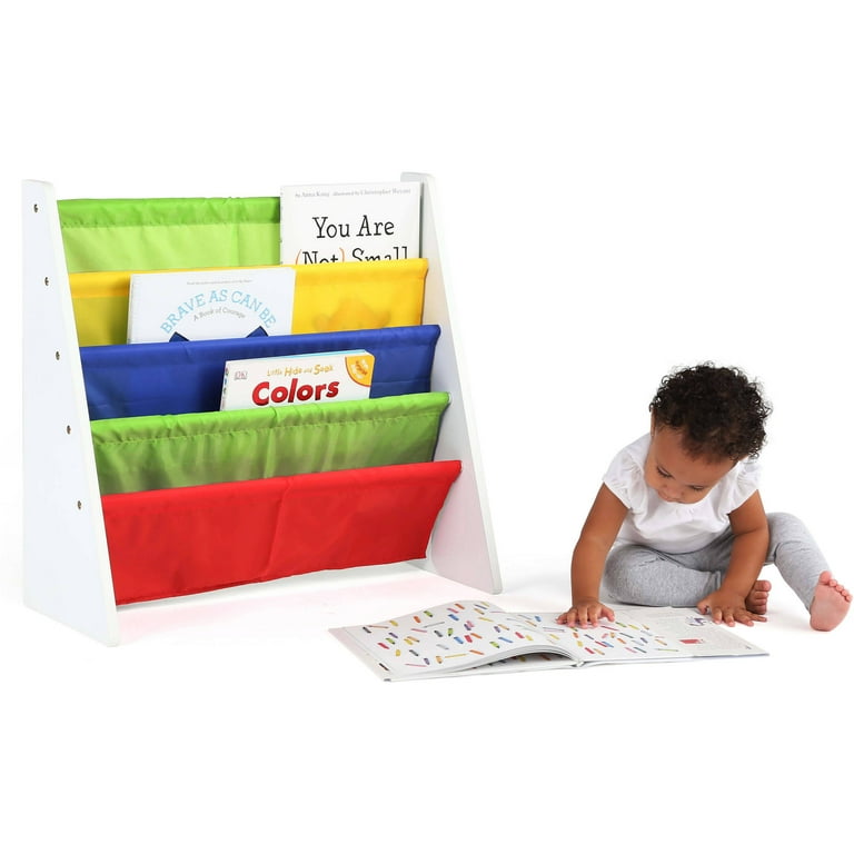 Tot tutors kids book 2024 rack storage bookshelf