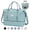 Green, variant on SUOSDEY Overnight Duffle Bag for Travel,Weekender Bags with Shoes Compartment,Hospital Bag for Labor and Delivery,Carry on Bag for Women,Travel,Gym,Weekend