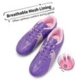 thumbnail image 4 of Tacos de Fútbol para Niños y Niñas DREAM PAIRS Talla 12 Morado Rosa, 4 of 6