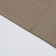thumbnail image 5 of Mainstays Super Soft Brushed Microfiber Bed Sheet Set, Brown Bag Embossed Stripe, Full, 4 Piece, 5 of 13