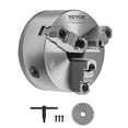 thumbnail image 1 of VEVOR 6 Inch 3-Jaw Self-Centering Lathe Chuck with 1 1/2 in-8 Threaded Backing Plate, 1 of 9