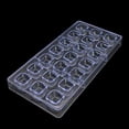 thumbnail image 3 of Toystoory Molde de chocolate Jooan, molde de decoración de postres de plástico transparente para hornear dulces de galletas y cupcakes Herramientas y accesorios para hornear No.09 Toystoory HA003626-09, 3 of 6