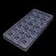 thumbnail image 1 of Molde de chocolate molde de plástico transparente para decoración de postres para hornear caramelos de galleta de magdalenas, 9 kenally HA003626-09, 1 of 7