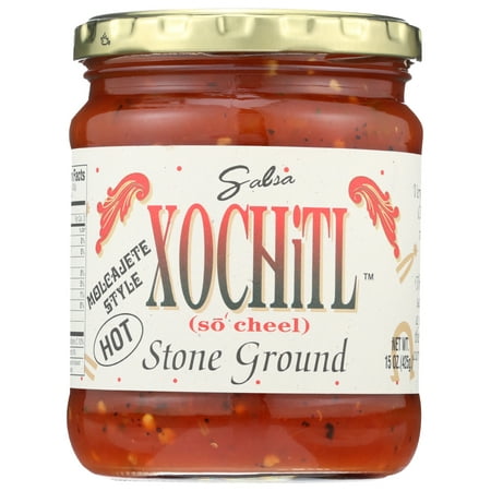 Xochitl - Stone Ground Salsa - Hot , 15 Oz