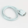 thumbnail image 2 of USB Console Cable RJ45 Cat5 Ethernet To Rs232 DB9 COM Port Serial Female Rollover Routers Network Adapter Cable 1.8M, 2 of 8