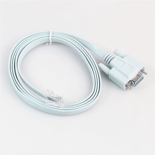 Câble de Console USB RJ45 Cat5 Ethernet vers Rs232 DB9 Port COM Série Femelle Routeurs à Roulement Adaptateur de Réseau Câble 1,8 m
