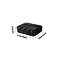 thumbnail image 3 of Naxoaeo Clearance 304 Stainless Steel Bento Box for Adults - Lunch Box Containers with 5 Compartments, Condiment Container & Seal Locks for Work Food Storage - Metal Lunch Box for Adults, Men, Women, 3 of 6