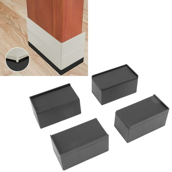 L Shape Furniture Risers, Corners Provide More Space Rectangular Furniture Risers for Bed for Couch