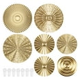 thumbnail image 5 of EUWBSSR Metal Plate Wall Decor Art Minimalist Gold Wall Decoration Hangable Gold Wall Home Decor Metal Wall Art Decor for Home, 5 of 11