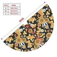 thumbnail image 3 of Sikiie Sunflowers Bee 30-48 inches {designName} Print Christmas Tree Skirt Snowman Xmas Tree Skirt with Edge Christmas Decorations for Holiday Party30", 3 of 7