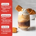 thumbnail image 2 of The Frozen Bean Latte and Frappe Instant Coffee Mix Cookie Butter Flavor Double Shot Caffeine 20-Pack 0.53 oz, 2 of 9