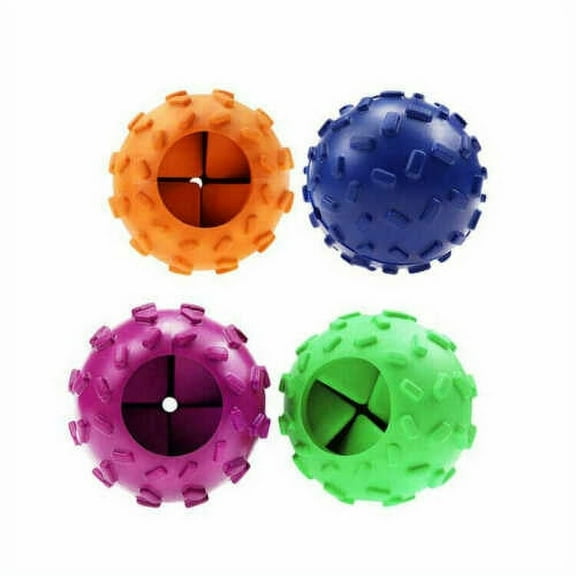 Blue Rubber Leak Ball Chew Toy Chew Toy Food Dispenser Teething Aid