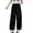 Black, variant on hlysgo Girls Parachute Pants Wide Leg Cargo Pant Y2K Streetwear Trousers with Multi Pockets Black Black,10-11Years