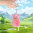 thumbnail image 1 of Llavero de peluche con forma de muñeca, accesorio para mochila escolar, colgante de poliéster, 1 of 6