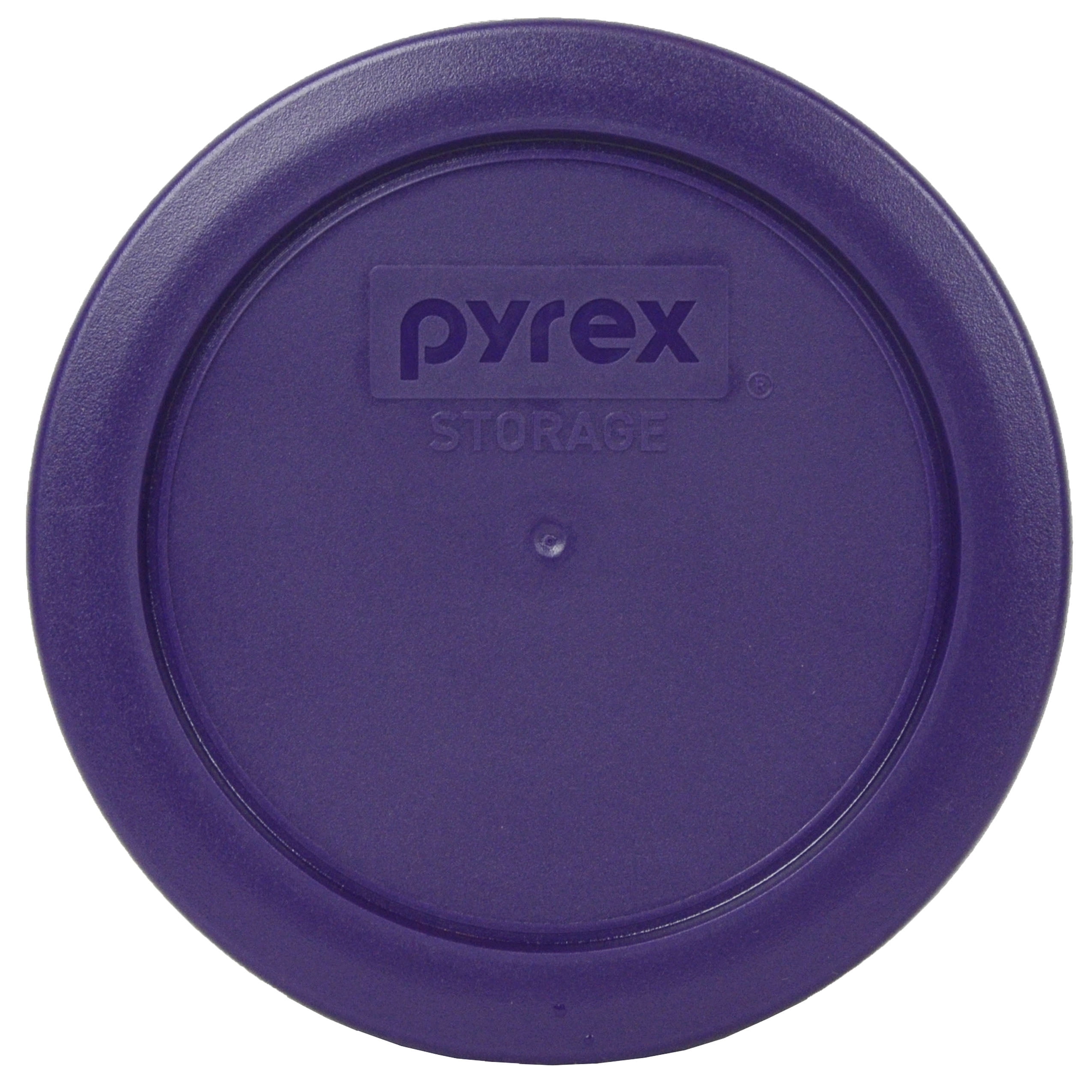 Pyrex 7200PC Plum Purple 5in. Round Plastic Storage Replacement Lid Cover