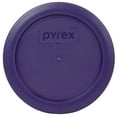 thumbnail image 2 of Pyrex (3) 7200-PC Plum Purple Lids, (2) 7201-PC Thistle Purple Lids, and (2) 7402-PC Poppy Red Lids, 2 of 7