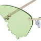 thumbnail image 3 of Gafas de Sol Ligeras de Mariposa BLESIY Protección Imitación Verde, 3 of 6