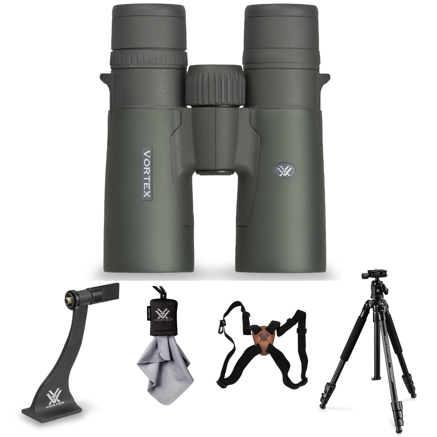 Vortex Razor HD 10x42 Binoculars Complete Hunter's Outfit
