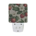 thumbnail image 5 of Yayeee LED Plug in Night Light for The Home with Auto Dusk to Dawn Light Sensors, 2 Pack, Beige Strawberry, 5 of 6