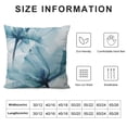 thumbnail image 5 of COMIO Minimalist Pillow Covers, Modern Art Style Throw Pillows Blue Floral Print Decorations Pillowcase Outdoor Decor Farmhouse Cushion Case for Home Bedroom Living Room, 5 of 5