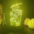 thumbnail image 2 of Luz nocturna LED 3D Donbrothers que cambia de color para niños, 2 of 5