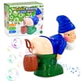 thumbnail image 1 of Máquina de burbujas Fart Bubble Blower Christmas Gnomes para niños, 1 of 6