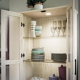 thumbnail image 6 of Ameriwood Home Truman Curio Cabinet with Drawer, White Oak, 6 of 17