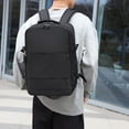 thumbnail image 4 of Mochila de viaje de gran capacidad, antisalpicaduras, moderna, portátil, para exteriores, para hombre, para negocios, portátil, 4 of 6