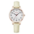 thumbnail image 3 of Women's Watch Elegant Small Wrist Watch with Leather Band for Ladies' Wristwatch, 3 of 7