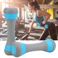 thumbnail image 2 of Gym Fitness Dumbbells, Barbell, Fashion Style For Home Use Arm Exercise Blue, 2 of 8