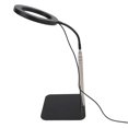thumbnail image 1 of Floor Plant Grow Light Black 6 Inch USB Full Spectrum Led Dimmable Timer Floor Standing Halo Growing Lamp for Indoor US Plug 100‑240v, 1 of 5