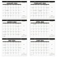 thumbnail image 1 of Calendrier Mural Mensuel Suspendu Délicat, 1 of 9