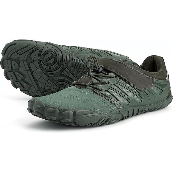 Zapatillas de trail running Joomra para mujer Barefoot Army Green 41