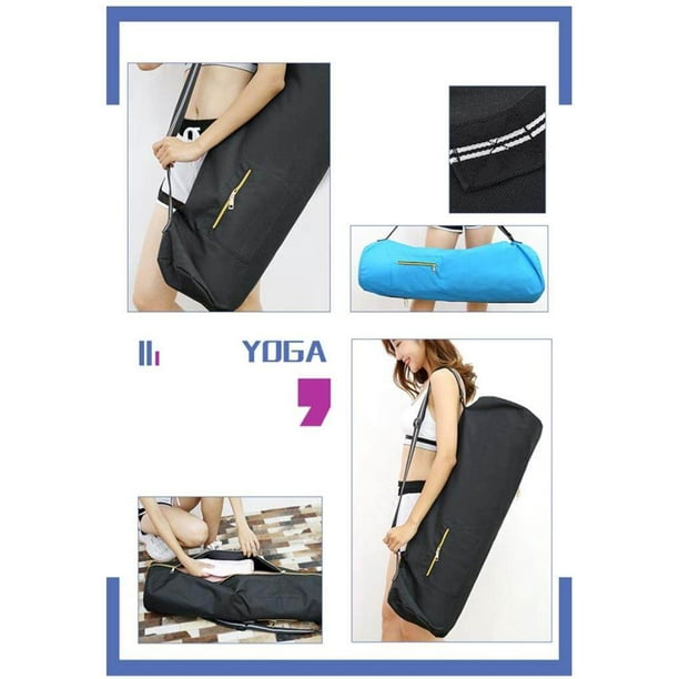 Custom Logo Durable Women Gym Travel Yoga Mat Bag Oxford Yoga Tote